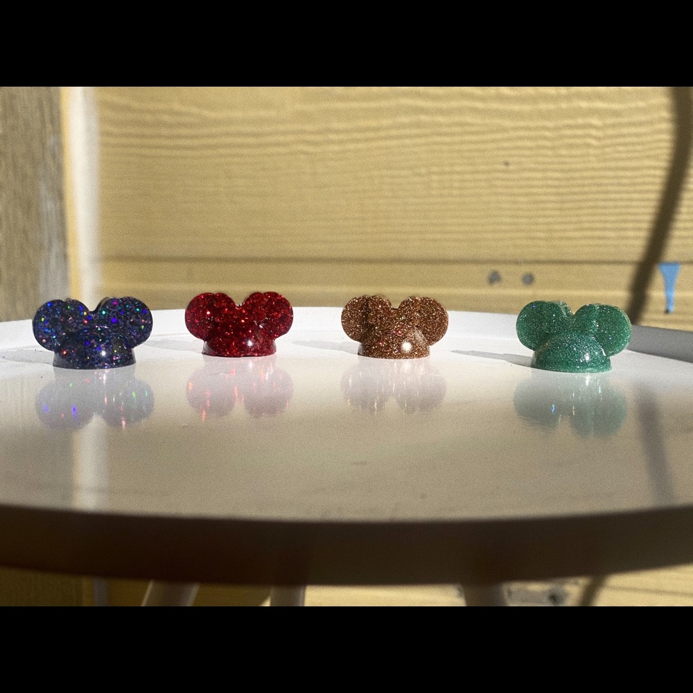 Minnie Mouse straw topper